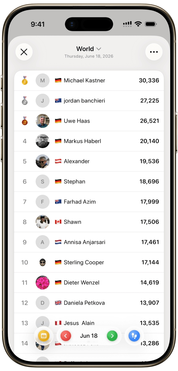 Steps App Preview